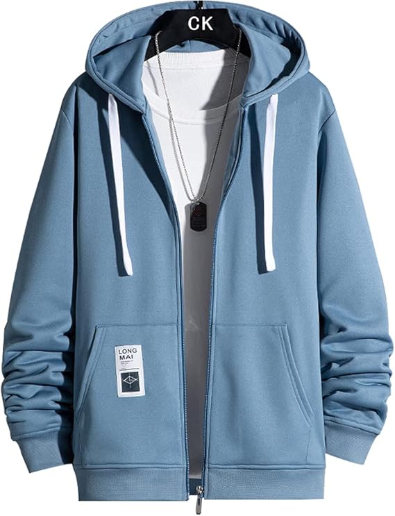 Amazon Co Jp パーカー メンズ 秋服 大きいサイズ シンプル おしゃれ ジャケット アウトドア 通勤 通学 個性 長袖 メンズ パーカー ファッション