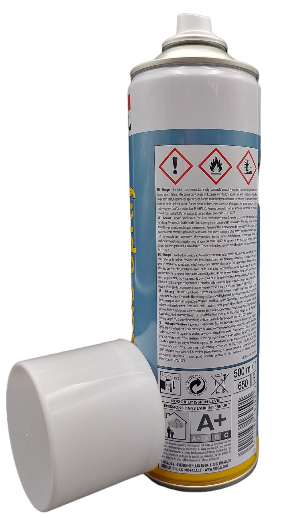 Soudabond 265 Classic Spray 500 ml Spray adesivo per contatto