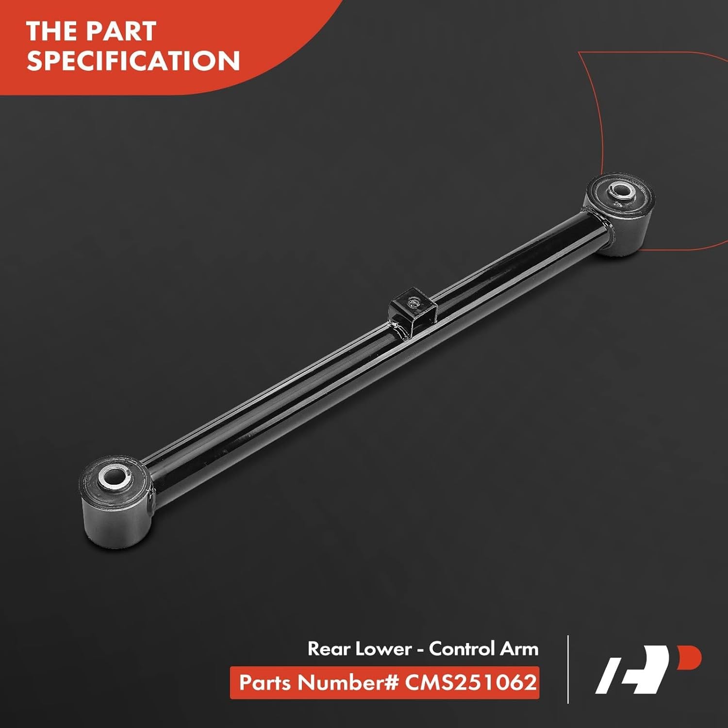 A-Premium Rear Lower Control Arm, with Bushing, Compatible with Dodge Ram 1500 2009-2010, Ram 1500 2011-2012