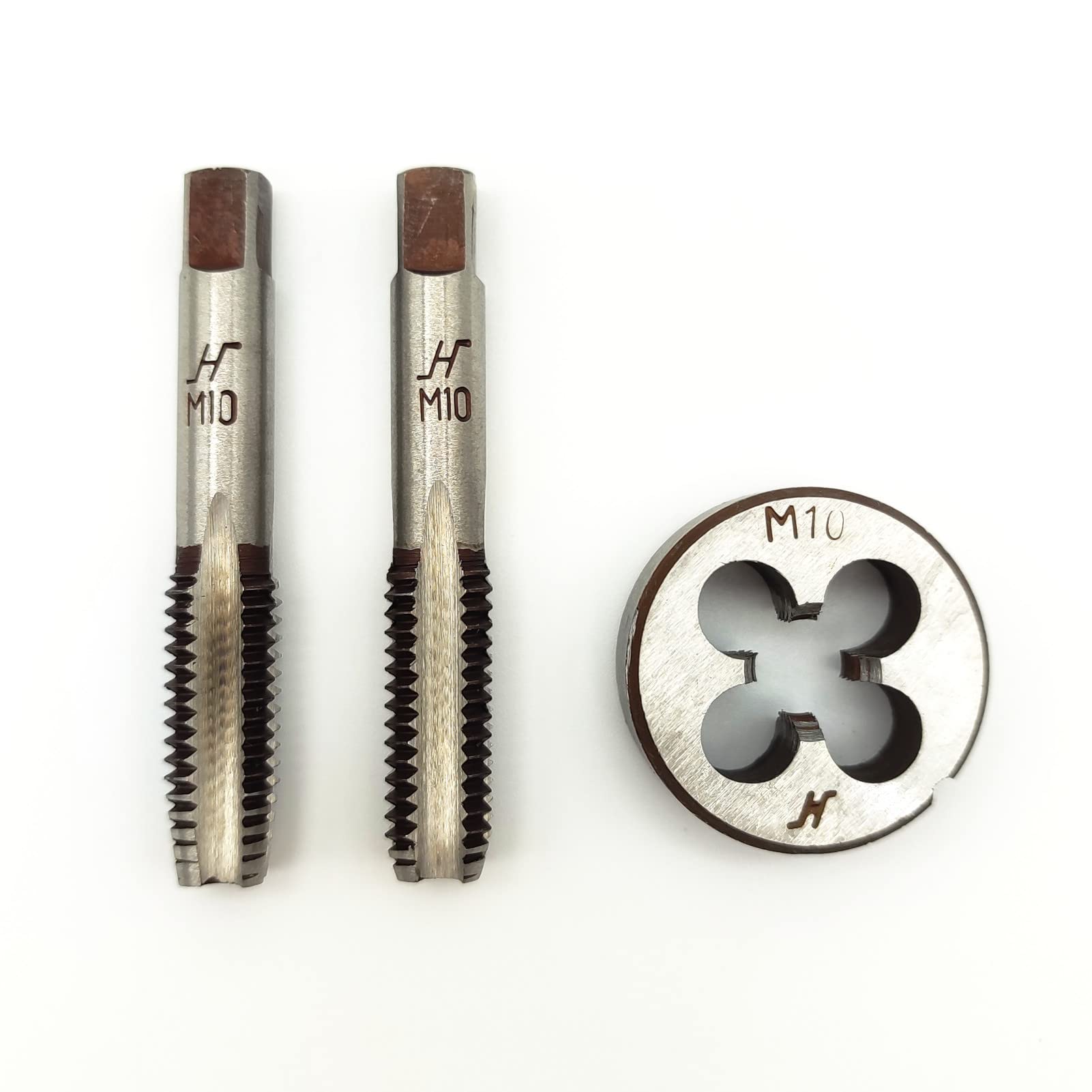 AtticZone M10 x 1.5 Metric Hand Thread Tap and Die Set, Right Hand