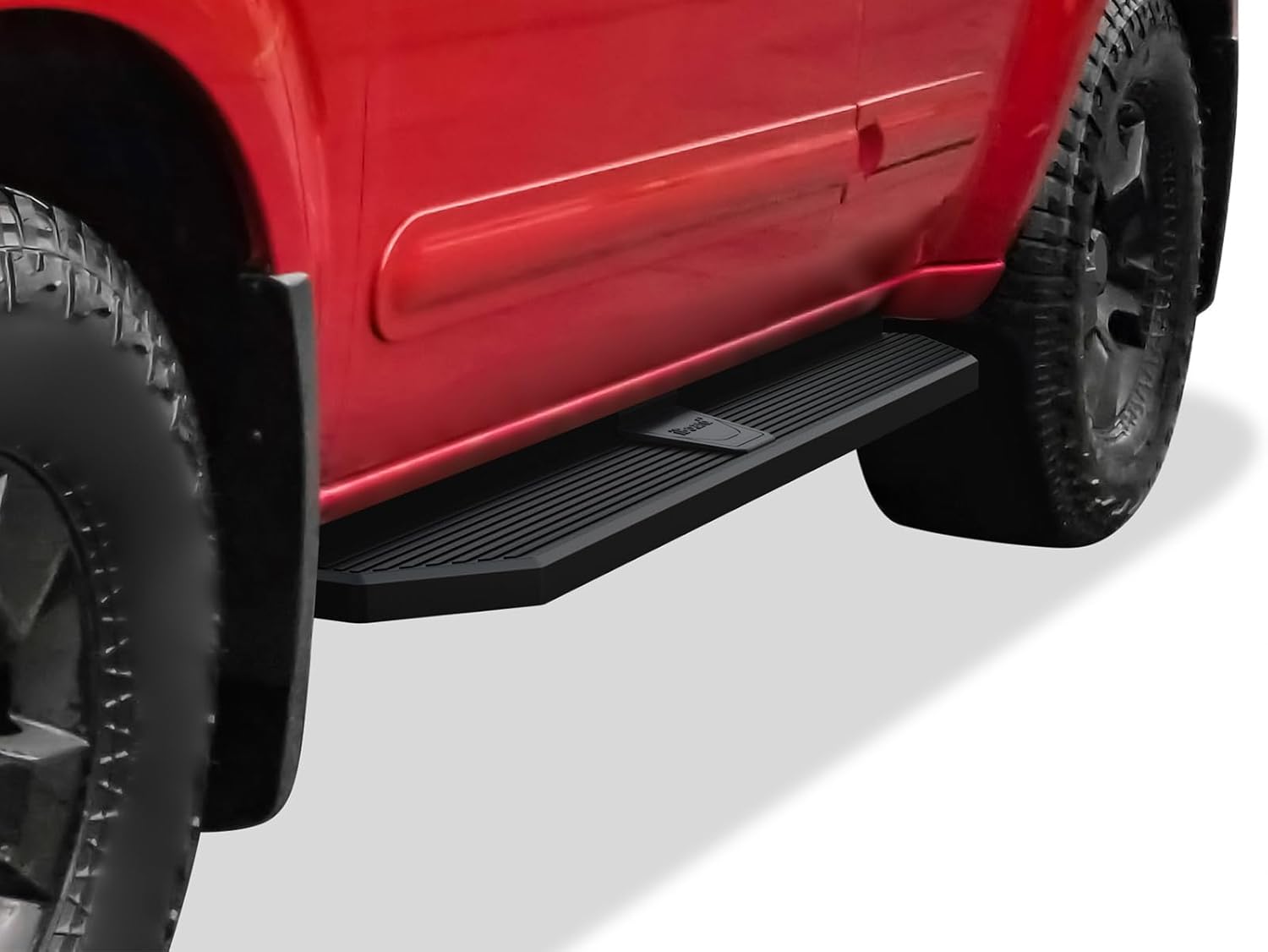 APS Black Stainless Steel Running Boards Style Compatible with Nissan Pathfinder 2005-2012 (Side Steps Side Bars) 6in Wide