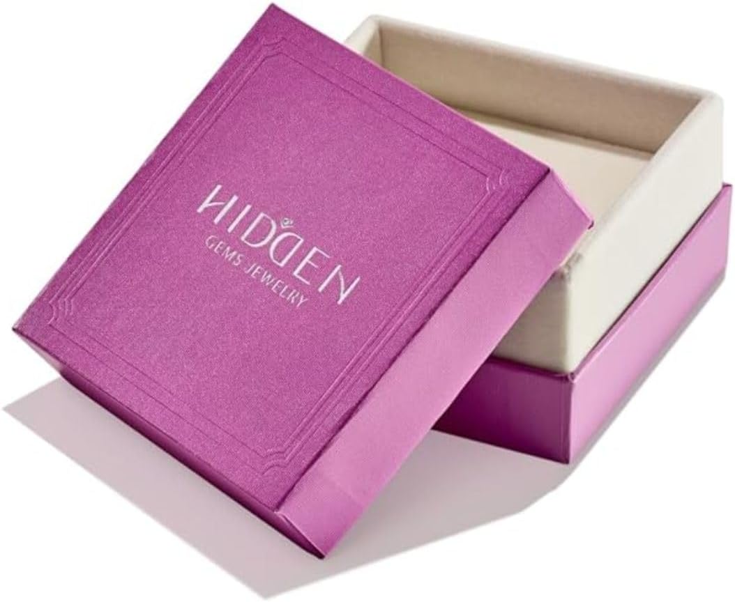 1Ct Round Moissanite Solitaire Engagement Ring, D Color VVS1 - VVS2 Clarity, 925 Sterling Silver, Moissanite Anniversary Rings for Women, Wedding Rings for Women - Hidden Gems Jewelry - Size 5-10 - Image 4