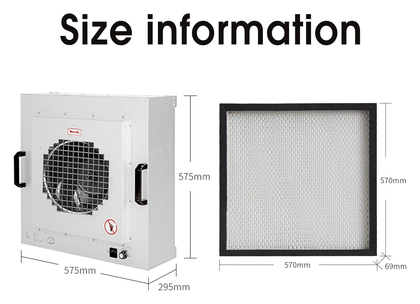 Cappa a flusso laminare Premium 220V 50Hz - filtro Hepa H13, classe 100 - soluzione ideale per il laboratorio e l’industria