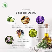 Vista 3 de Natural Premium TS Shampoo (16.9 fl oz 16.9 fl oz) Champú anti-caída de cabello Champú para adelgazamiento del cabello y pérdida de cabello