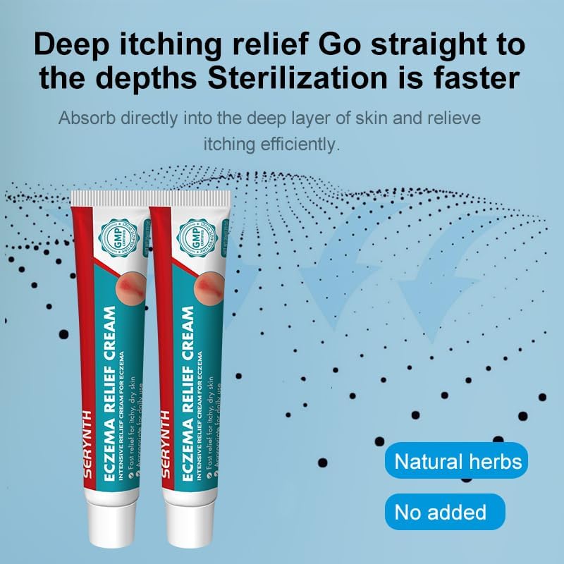 Miniatura 6 de SERYNTH Cremas para dermatitis de eccema psoriasis de alta eficiencia, tratamientos de erupción facial, picazón de acción rápida de hidrocortisona,