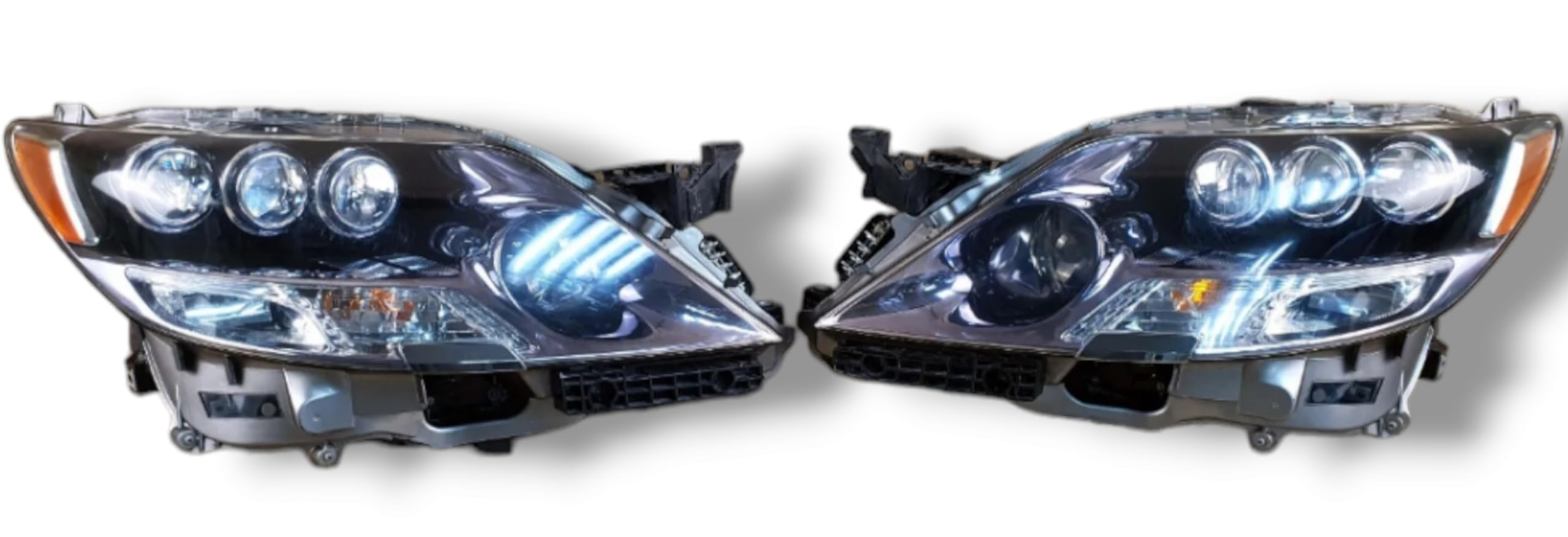 Lexus LS460 2007-2009 LS460L LS600H Triple Beam Head Lights pairs