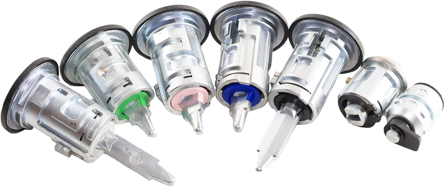 4425134 Complete Lock Set Compatible with Ford Transit Connect 2010 2011 2012 2013, Door Lock Kit with Keys, Ignition Switch