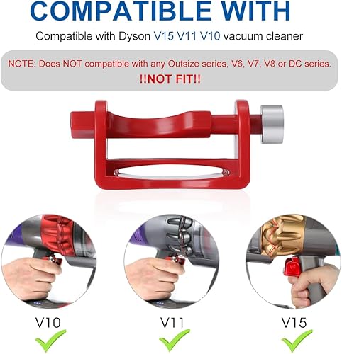 Miniatura 2 de LANMU Bloqueo de gatillo compatible con Dyson V10 V11 V15 Absolute Animal Motorhead Aspirador, botón de encendido apagado/encendido interruptor