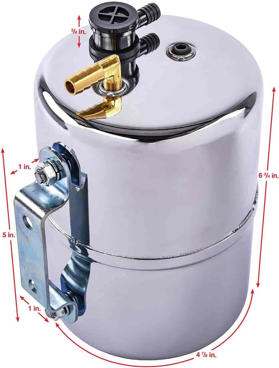 Car & Truck Parts 3/8 vacuum hose w/check valve 8 x 5" Vacuum reserve