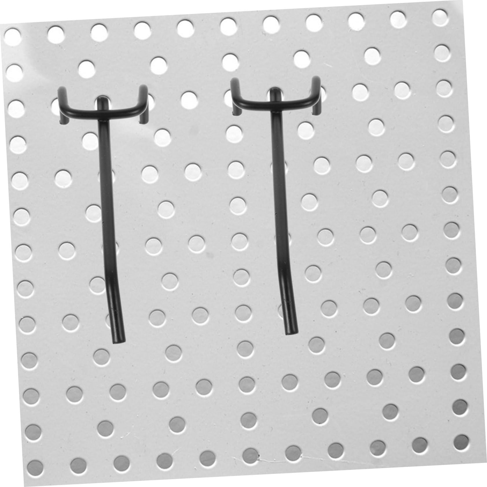 MUCKLILY 3 Pack Stainless Steel Pegboard Hooks Easy Install Pegboard Accessories for Home Kitchen