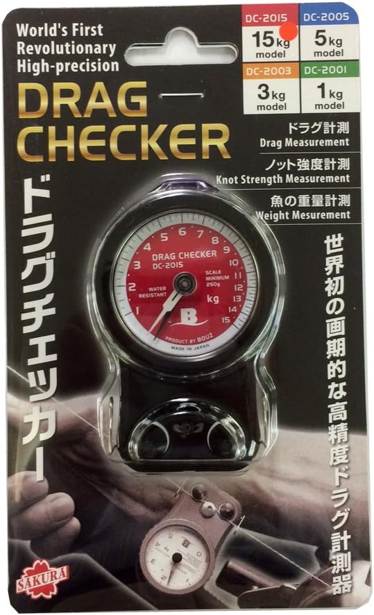 櫻井釣漁具 BOUZ ドラグチェッカー （1kg/3kg/5kg/15kg）