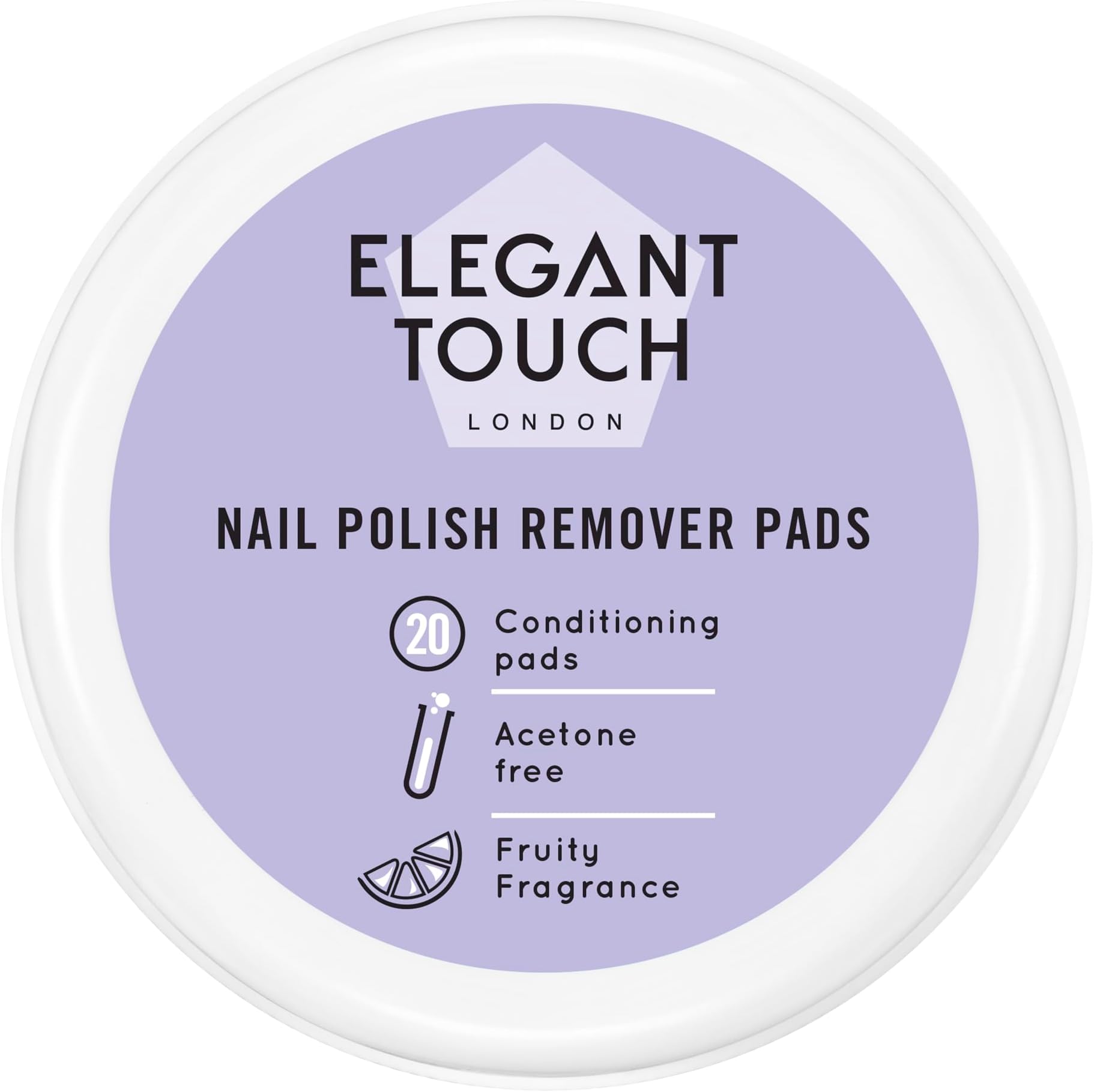 Elegant Touch NPR Remover Pads in Pot