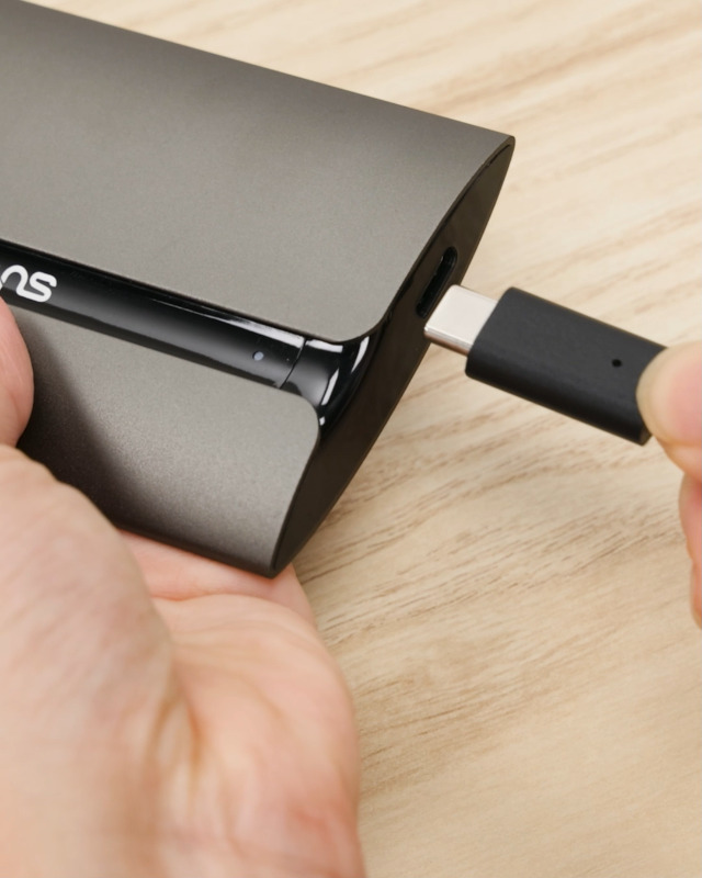 Amazon | SUNEAST SSD 外付け 2TB USB3.1 Type-C 最大読込速度560MB/秒 