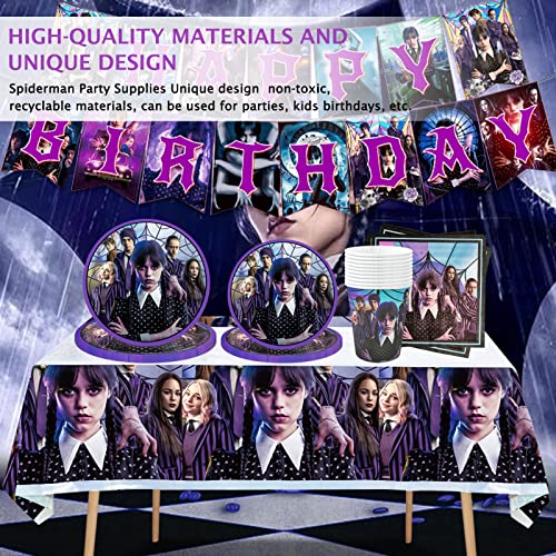 LIVESTN 52Pcs Stoviglie per Feste,Stoviglie