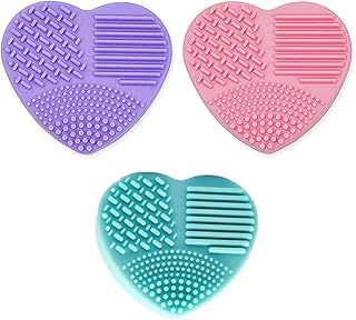 3 alfombrillas limpiadoras de brochas de maqu...