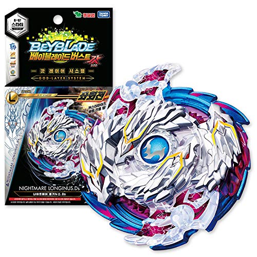 Preisvergleich Produktbild Generic KAMPFKREISEL Burst B-97 Nightmare Longinus .DS Starter + Launcher für Beyblade