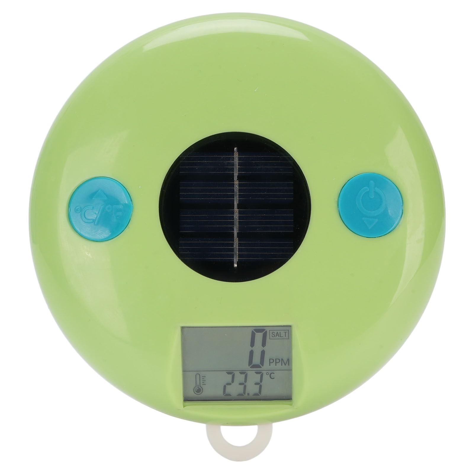 Temperatura wody Kuuleyn, 2 w 1 termometr solarny pływający Łatwy odczyt cyfrowy termometr bilonowy Temperatura Woda Tester Jakość wody dla basenów wannie z hydromasażem spa