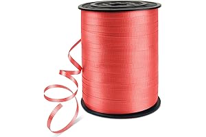 Crimped Curling Ribbon - Red Balloon String