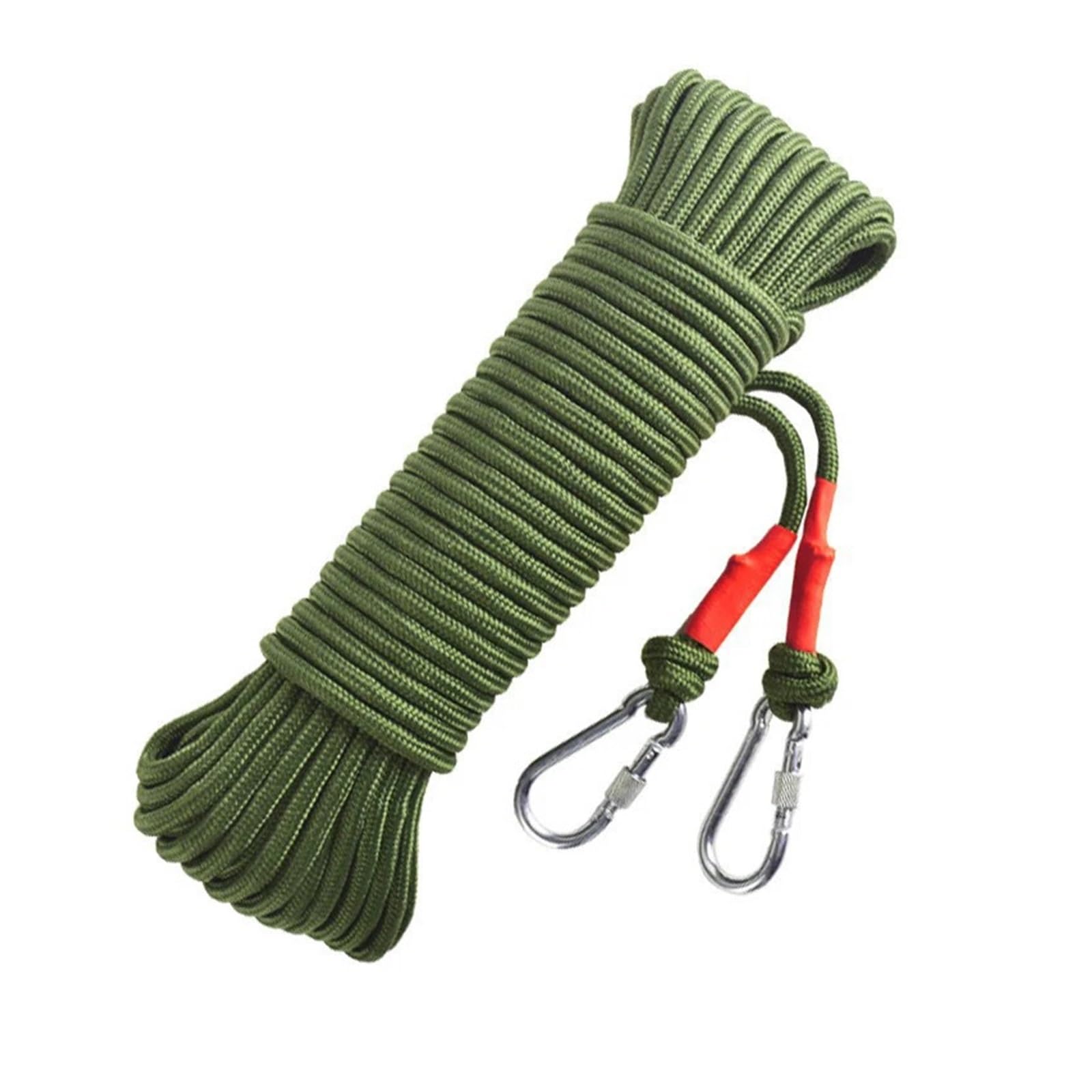 FCfpxwtz Laundry Drying line, Outdoor Washing Line Balcony No-Drill Clothesline Portable Nylon Multicolor 10-30m(Green20)