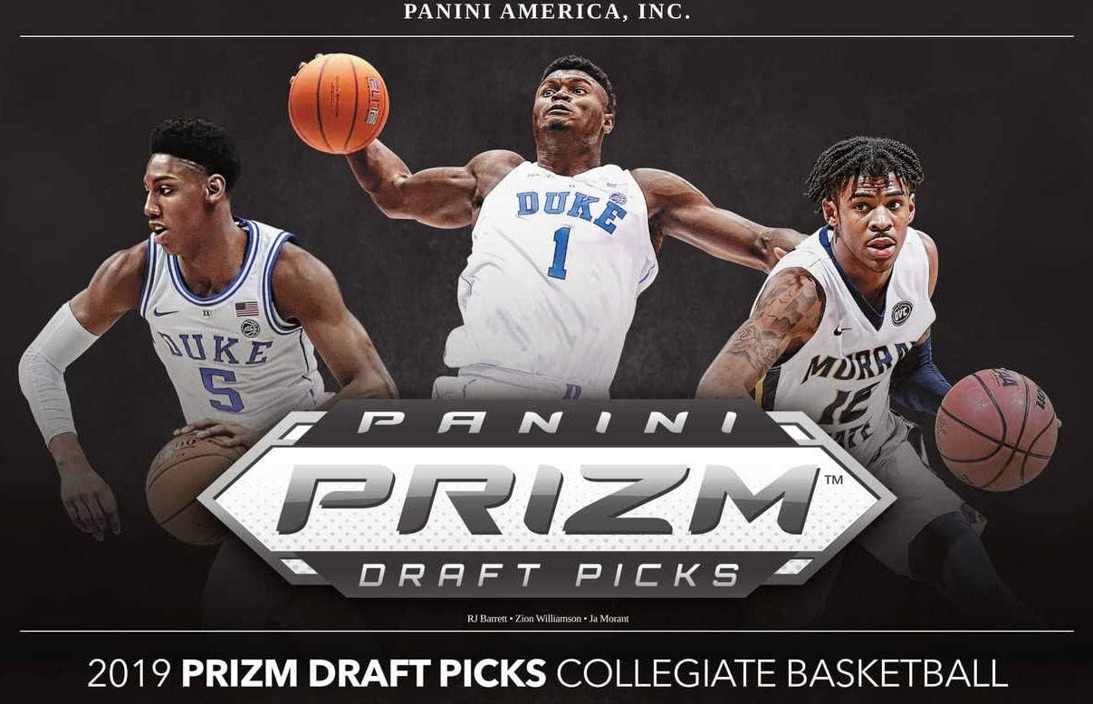 2019/20 Panini Prizm Draft Picks Basketball BLASTER box (28 cards)