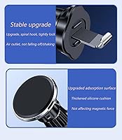 Vista 4 de Soporte magnético para teléfono de automóvil, rotación de 360°, compatible con iPhone 11/12/13/14/15, Pro, Xiaomi, Huawei, Samsung, Xs Max