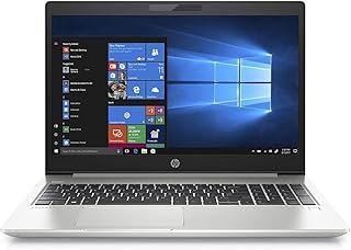 HP ProBook 455 G6 Notebook PC 15.6" AMD Ryzen 7 2700U 16GB RAM 256GB SSD Windows 11 - Silver (Renewed)