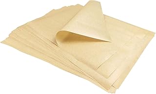Parchment Paper Baking Sheets, 9 x 13 Inches Precut Unbleached Non-stick Parchment Paper for Baking Cookies, Air Fryer, Gr...