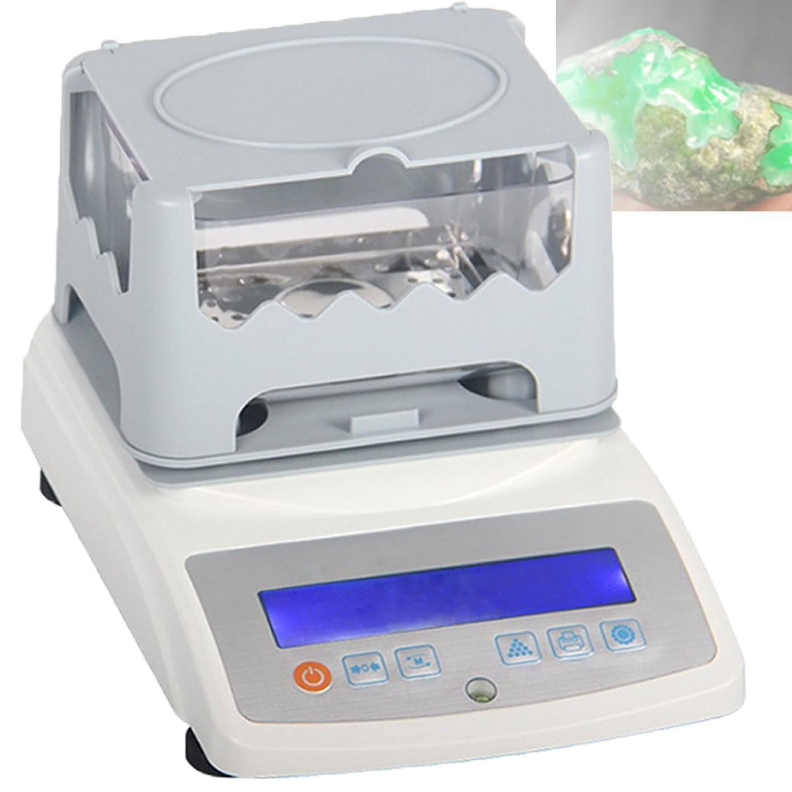GmhXylophyte Electronic Precious Metal Density Meter Gold Purity Tester Density Analyzer For Gold And Silver, Compact Design, Small Footprint, Low Power Consumption Design 300A