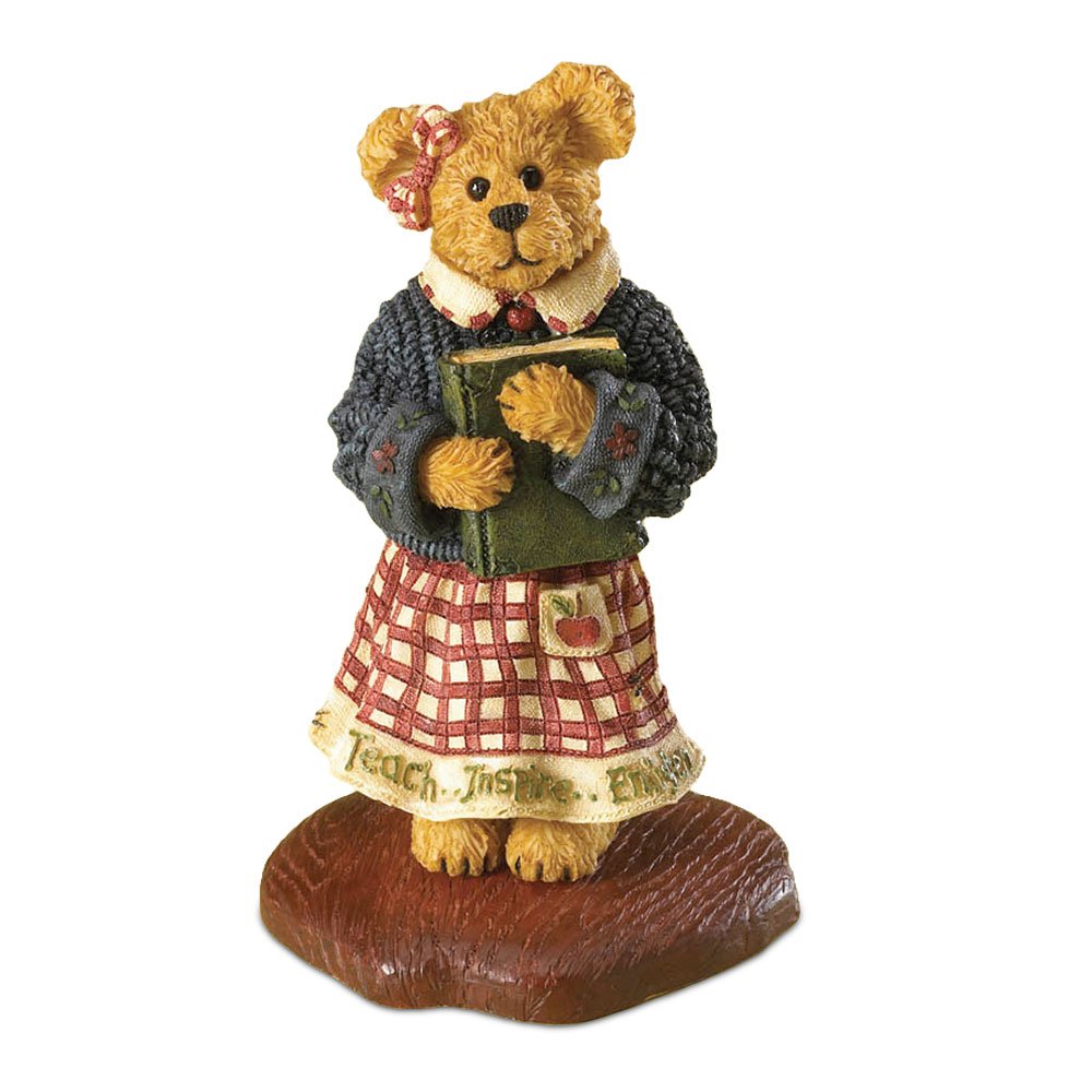 Enesco Boyd'S Bears By Collectible Miss Ann Lighten, Inspire The Future Teacher Figurine