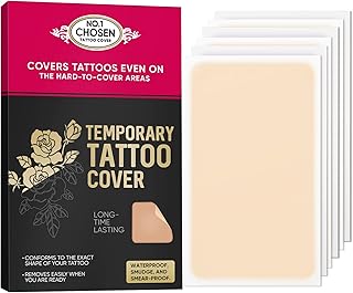 Cinta para cubrir tatuajes, cubierta de parch...