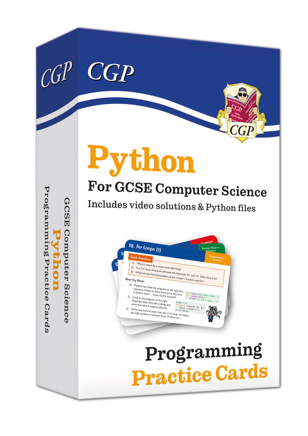 Python Programming Practice Cards for GCSE Computer Science with Python ...