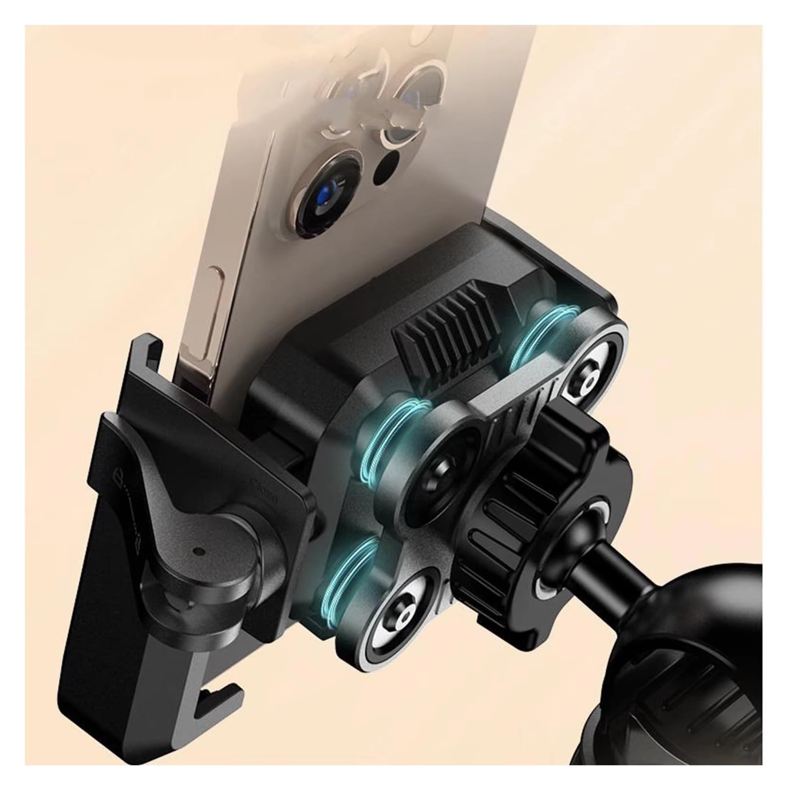 Staffa Navigazione GPS Supporto Per Telefono Bici E Moto Con Smorzatore Vibrazioni Universale Cellulare Regolabile Manubrio Supporto Gps Moto