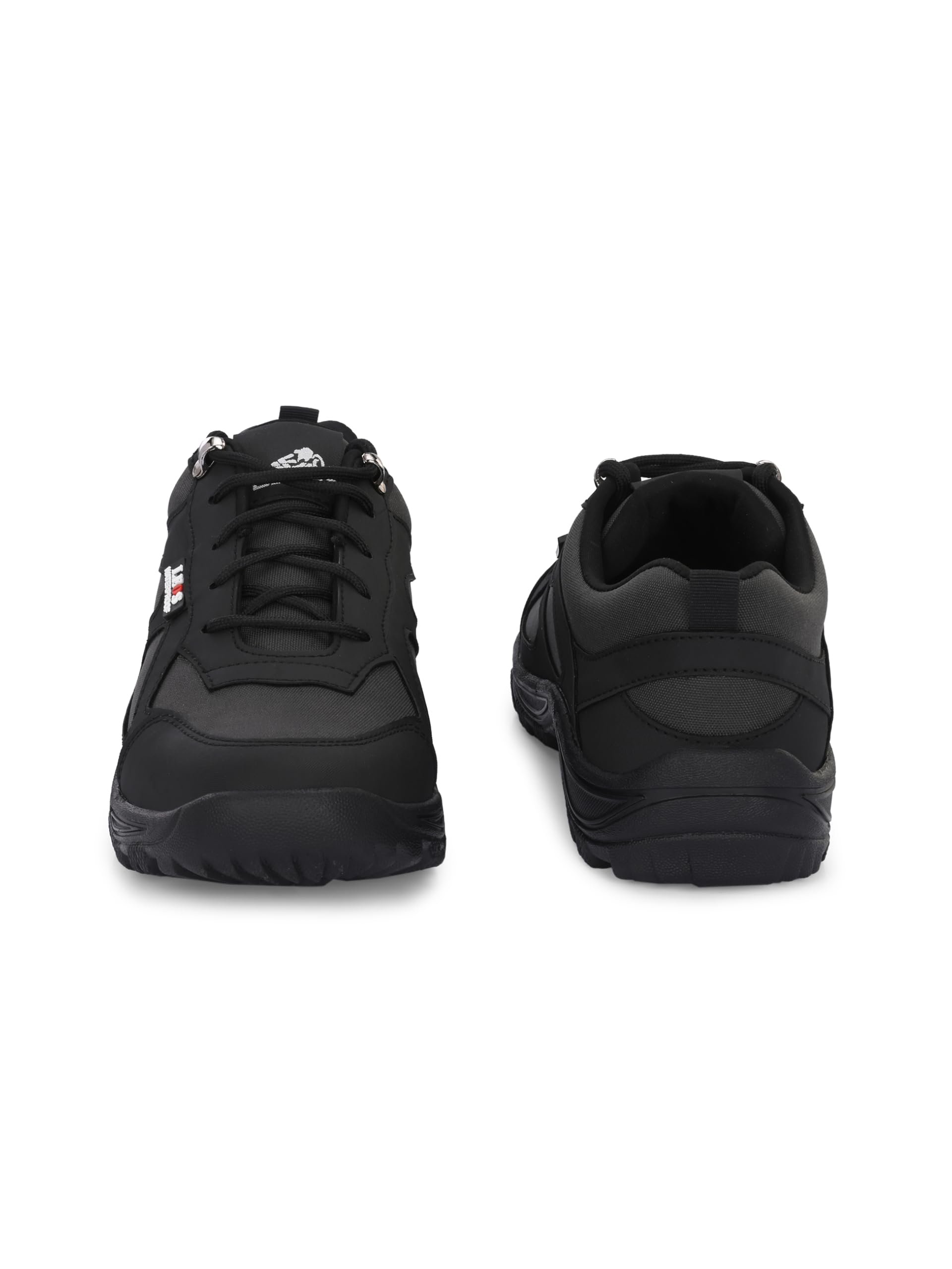 Leo's Fitness Shoes Men's Light Weight Waterproof Casual Shoes for Trekking,Hiking & Other Casual Purpose Grey,9 UK 4