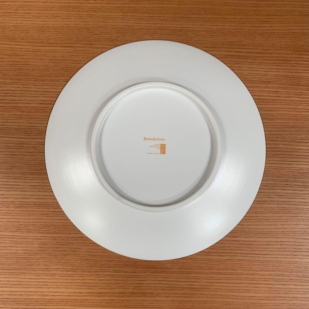 アリタポーセリンラボ：GALLERY フラットプレートL ブルー唐草☆ アリタポーセリンラボ：GALLERY フラットプレートL ブルー唐草☆