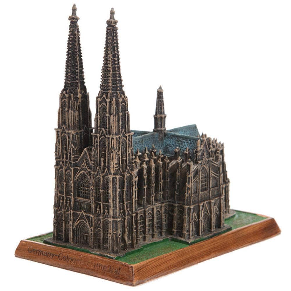 ケルン大聖堂 スケッチ （額縁) ケルン大聖堂の眺め。19世紀のエン