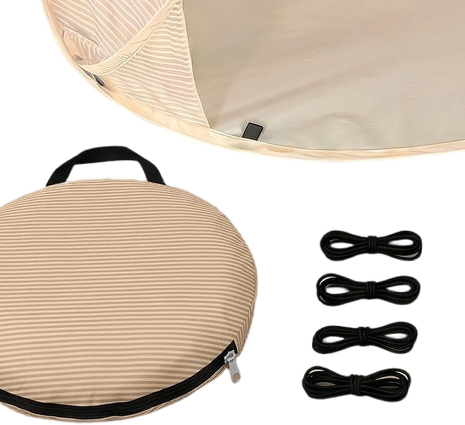 Popup Beach Tent - Portable Sun Shade Canopy Shelter for Outdoor Camping | Quick Setup Tent, UV Sun Protection Shelter, Lightweight Canopy for Beach Camping Picnic Backyard Poolside Use
