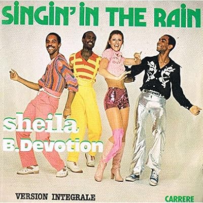 singing in the rain 45 rpm single