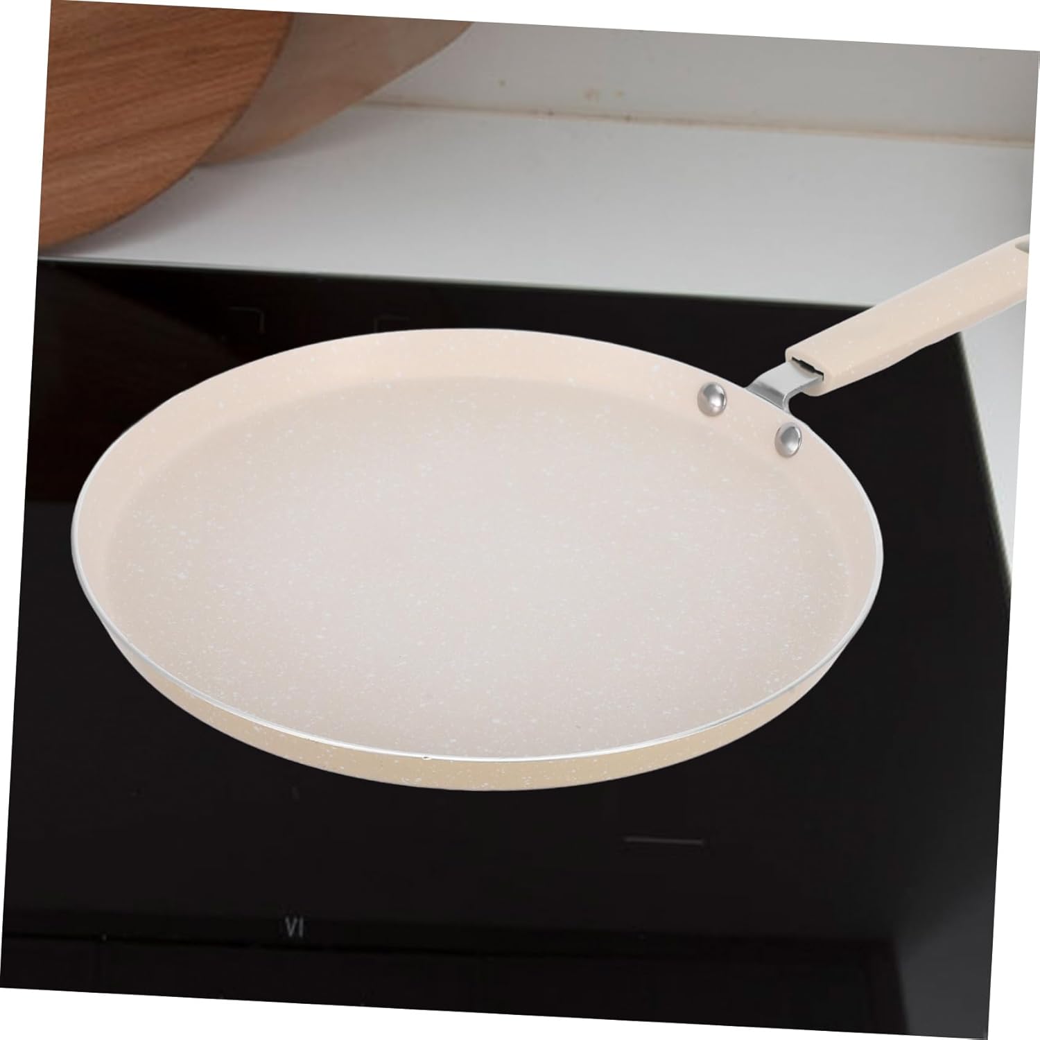 Cabilock Home Frying Pan Non-stick Omelet Pan for Breakfast Cooking Utensil for Outdoor Camping Grilling and Baking and Easy to Carry Cookware