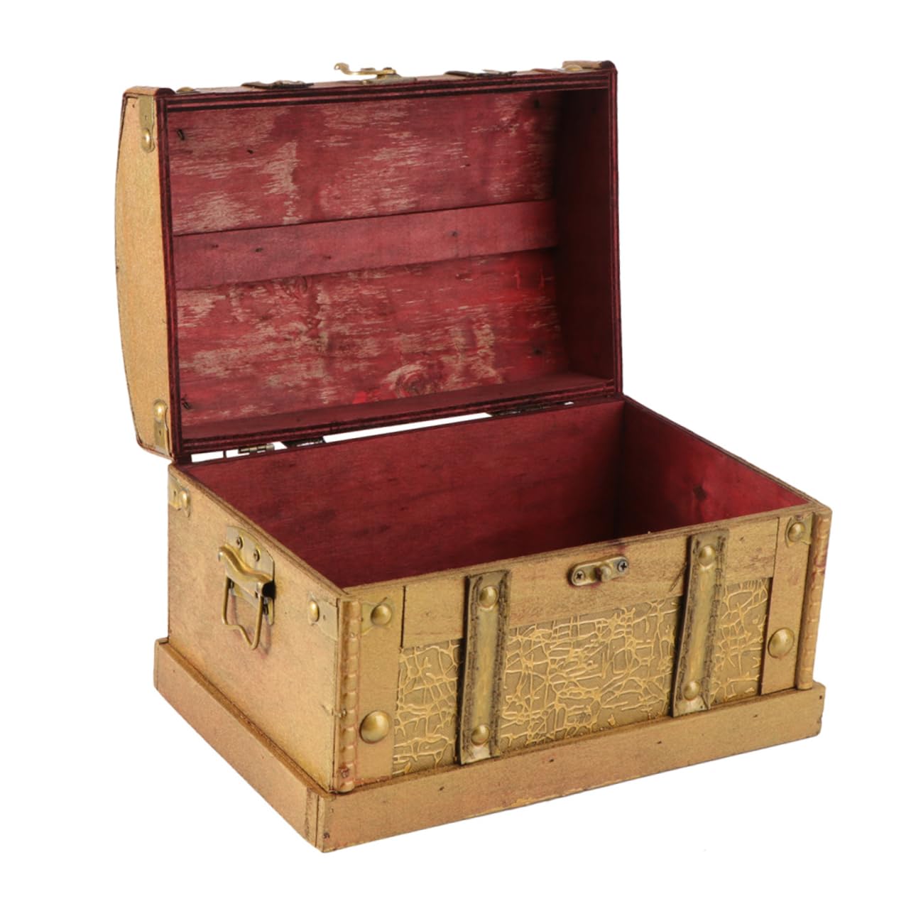 Coffre bois vintage GALPADA cadeau idéal pour fêtes et anniversaires
