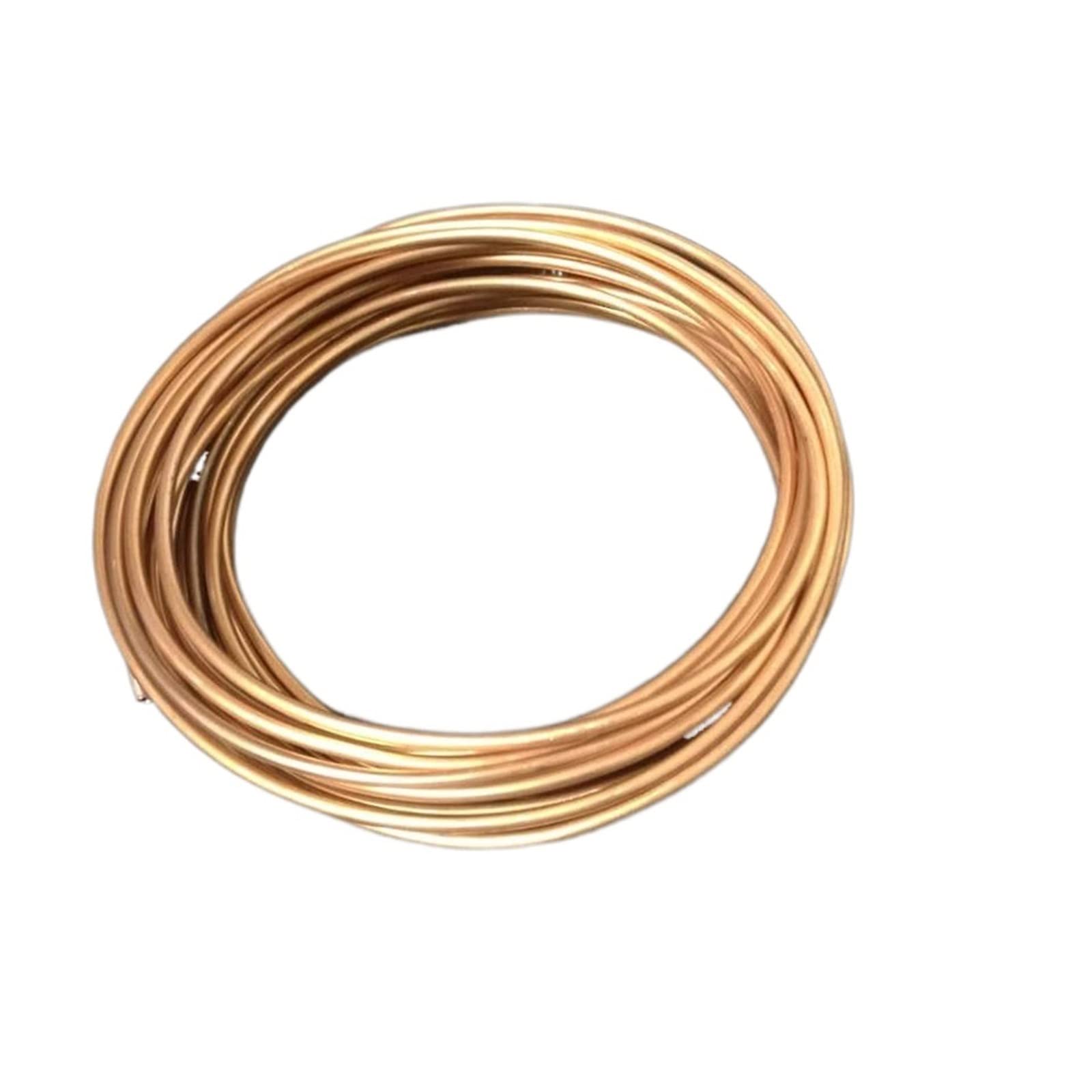 resistere ad Alta Pressione e Temperatura estremi Tubo di Rame Fai-da-Te for l'industria dei Tubi di Rame da 5 Metri (Specification : 4mm OD 5 Meters)