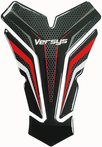 Calcomanía de protección para tanque de combustible de gas 3D compatible con Kawasaki Versys 650 1000 S