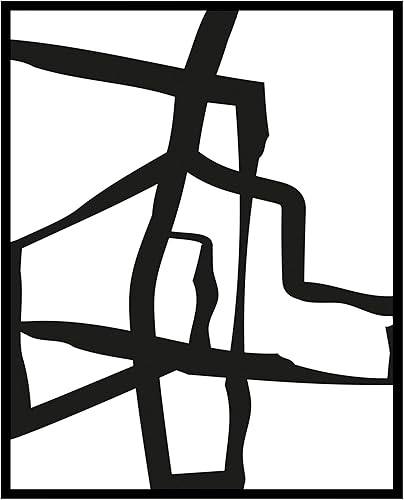 Miniatura 81 de Monem Art - Póster de formas aleatorias, impresión geométrica retro, arte abstracto, arte moderno de mediados de siglo, arte en blanco y negro, arte