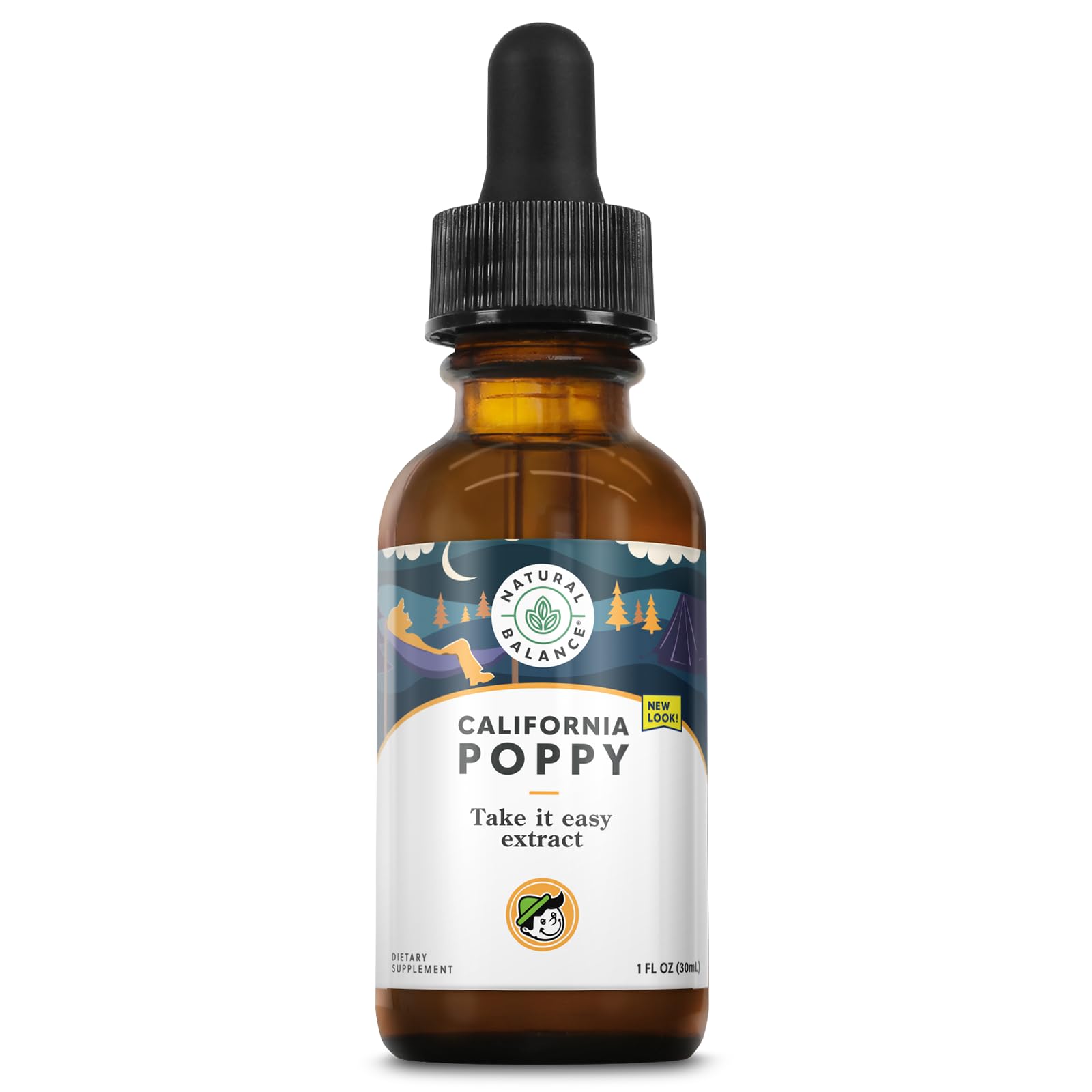 Natural Balance California Poppy Extract Liquid Supplement