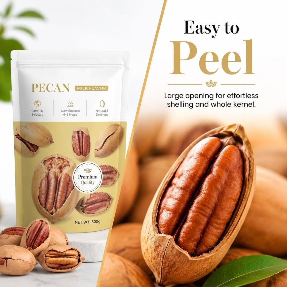 Noci pecan cremose 100 g x2 Snack con noci tostate
