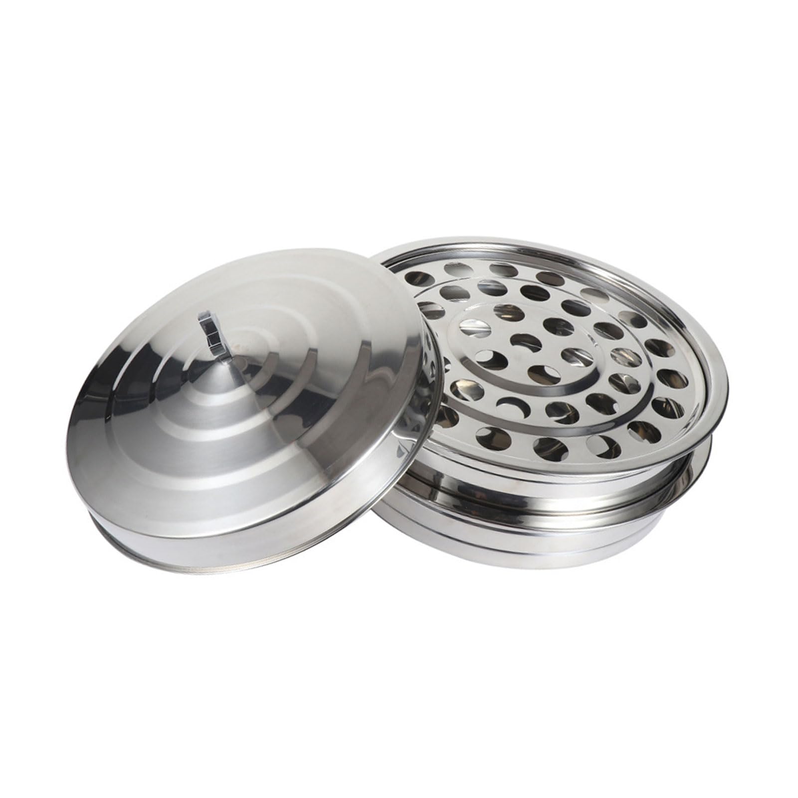 XAGMODSHN 304 Stainless Steels Stackable 39 Cup Communion Serving Tray Space Saving Wine Cup Holder for Worship Gatherings Stackable Communion Serving Tray