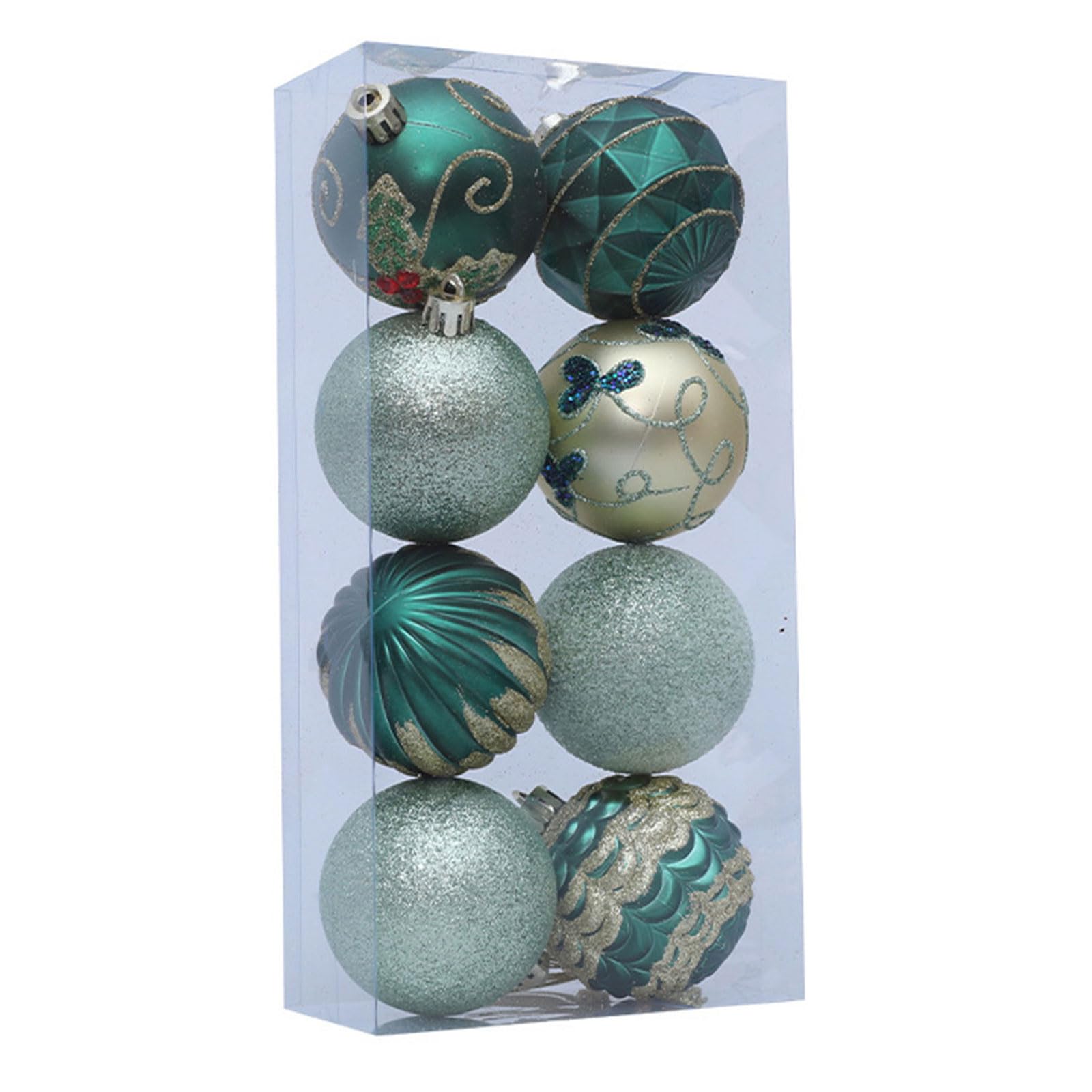Kalttoy Christmas Tree Decorations Shimmering Festival Ball Ornament Hanging Balled for Tree Home and Festive Christmas Ball Ornament