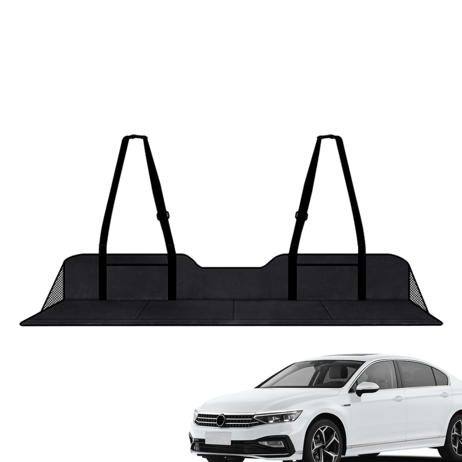 Qyljeiwred Back Seat Extender | Sleeping Protection Extender - Comfortable Storage Bag Included, Non Inflatable Car Mattress For Long Distance Drive
