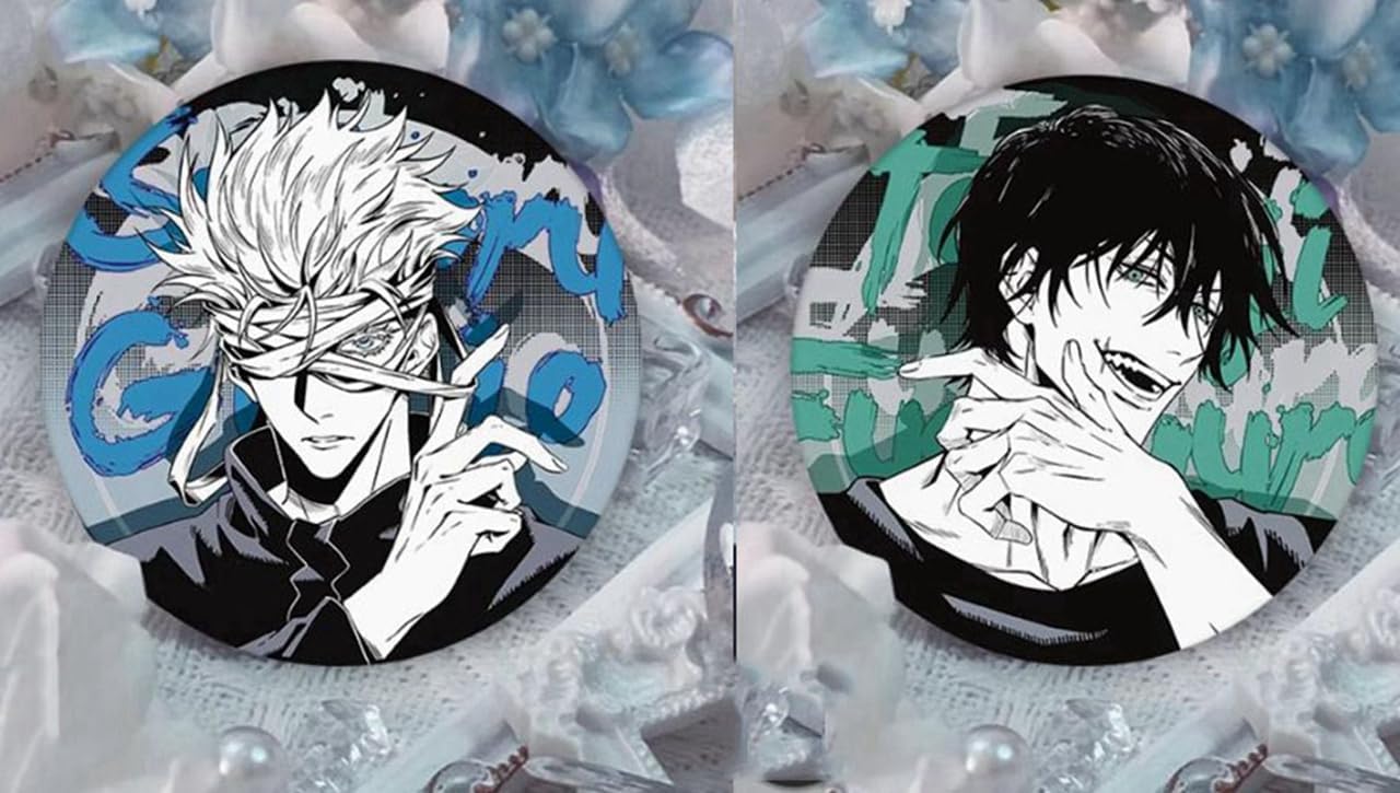 呪術廻戦クリスマス缶バッジ五条悟