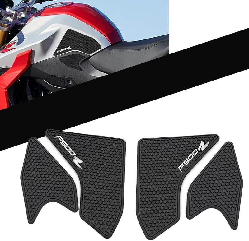 Motorcycle Tank Pad Motorcycle Fuel Tank Protection Pad Side Sticker Tank Pads Protector Stickers for F900R 2020 2021 2022 2023 2024