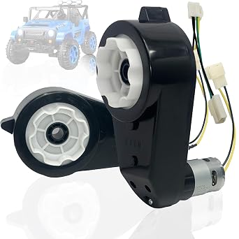2 Pack Gearbox with RS555 24V Drive Motor 22000RPM for Power Wheels Upgrade